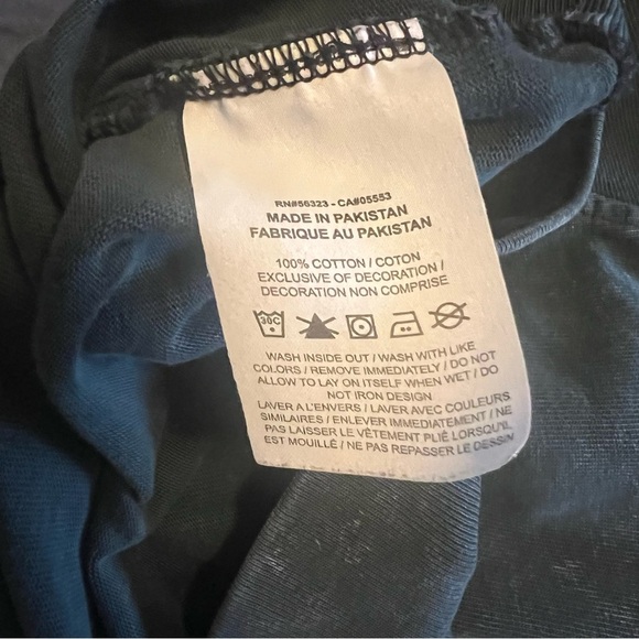 Nike Charcoal Center Swoosh Hoodie - Overdye Cropped Boxy - Men’s XXL - Picture 9 of 10
